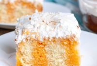 Citrus Soaked Coconut Dream Cake