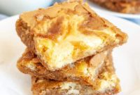 Creamy Swirl Blondies