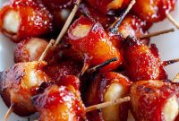 Crispy Bacon Wrapped Water Chestnuts