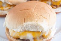 Air Fried Burger Perfection