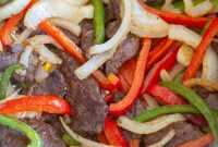 Sizzling Air Fryer Steak Fajitas