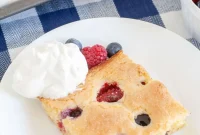 Rustic Berry Cornmeal Slab