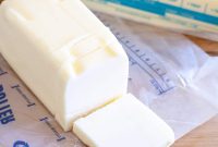 Butter Equivalents: Sticks, Grams, Cups