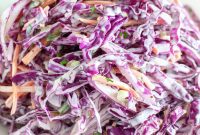 Bright and Tangy Red Cabbage Slaw