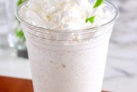 Homemade Vanilla Bean Frappuccino