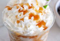 Starbucks Inspired Caramel Frappuccino At Home
