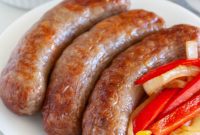 Crispy Air-Fried Sausages
