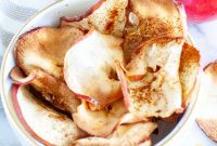 Crispy Air-Fried Apple Slices