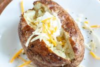 Crisp Air Fryer Baked Potatoes