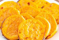 Roasted Sweet Potato Rounds