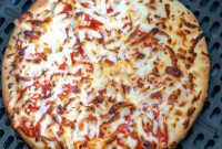 Crispy Air Fryer Frozen Pizza Perfection