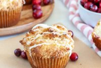 Spiced Cranberry Eggnog Delights