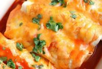 Savory Butternut Squash Black Bean Enchiladas