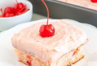 Sweet Cherry Chip Cake