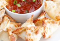 Crispy Air Fryer Wontons