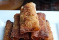 Crispy Vietnamese Spring Rolls with Tropical Pineapple Dip
