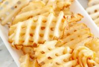 Ultimate Crispy Air Fryer Waffle Fries