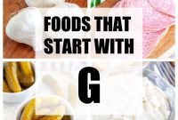 40 Glorious G-Foods