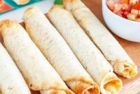 Crispy Air Fryer Frozen Taquitos