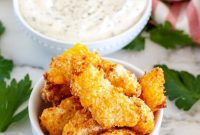 Crispy Air-Fried Cheese Bites
