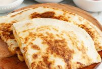 Homemade Taco Bell Chicken Quesadilla Perfection