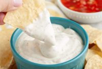 Creamy Mexican Restaurant White Sauce