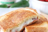 Strawberry Jalapeno Bacon Melt