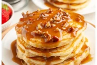 Gourmet Pecan Praline Pancakes