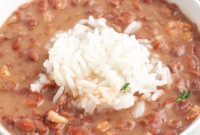 Restaurant-Style Popeyes Red Beans and Rice At Home