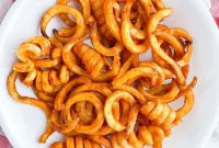 Perfectly Crispy Air Fryer Curly Fries