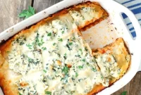 Rich Tomato Chicken Lasagna
