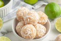 Zesty Coconut Lime Bites