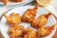 Crispy Air Fryer Frozen Coconut Shrimp