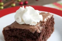 Ultimate Hot Chocolate Poke Cake