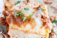 Hearty Ravioli Lasagna Bake