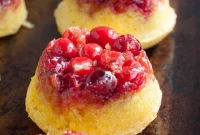 Tangy Cranberry Orange Mini Upside-Downs