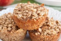 Cozy Apple Cinnamon Baked Oat Bites