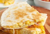 Your Own Taco Bell Style Breakfast Quesadilla