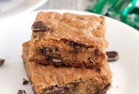 Dreamy Andes Mint Cookie Bars
