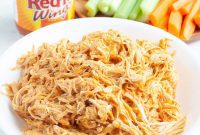 Effortless Slow Cooker Buffalo Chicken
