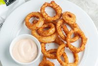Crispy Alexia Onion Rings in the Air Fryer