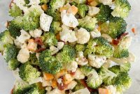 Savory Bacon and Garden Florets Salad