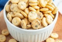 Homemade Savory Oyster Crackers in Minutes