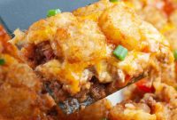 Hearty Cheesy Sloppy Joe Bake
