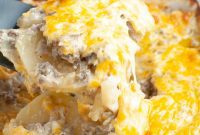 Creamy Stroganoff Potato Casserole