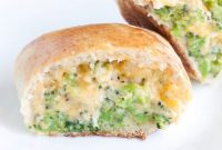 Golden Chicken Broccoli Cheese Pockets