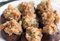 Savory Stuffed Mushrooms