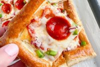 Quick Puff Pastry Pizza