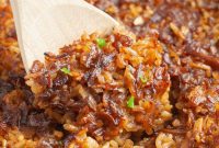 Caramelized Onion and Gruyere Rice