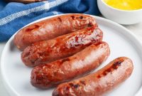 Perfectly Crispy Air Fryer Chicken Sausage